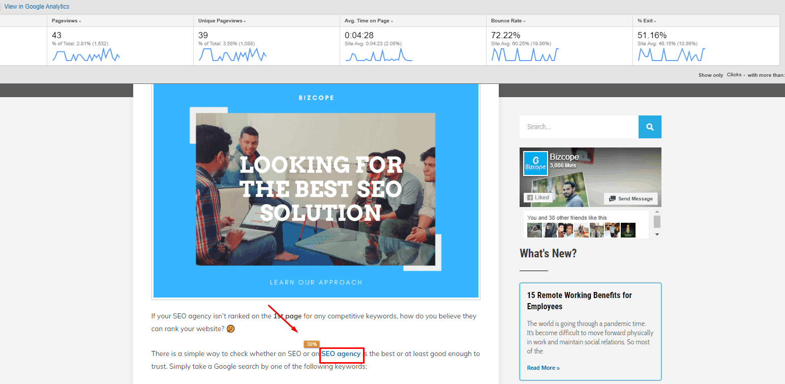 Page Analytics for Conversion Rate Optimization